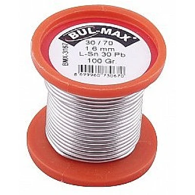 Fludor rola 100gr 1.6mm tip Sn30Pb GF-182 Fludor rola 100gr 1.6mm tip Sn30Pb GF-182