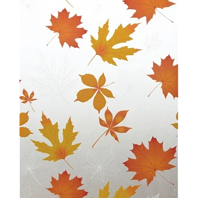 Folie autoadeziva pentru geam frunze aramii 45 x 500 cm Folie autoadeziva pentru geam frunze aramii 45 x 500 cm
