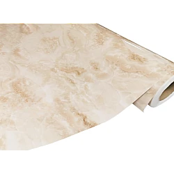 Folie imitatie marmura autoadeziva bej 60 x 200 cm