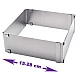 Forma PATRATA reglabila pentru tort 15-28 CM Forma PATRATA reglabila pentru tort 15-28 CM