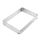 Forma dreptunghiulara pentru tort reglabila de 28 - 53 cm H-8CM Forma dreptunghiulara pentru tort reglabila de 28 - 53 cm H-8CM