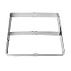 Forma dreptunghiulara pentru tort reglabila de 28 - 53 cm H-8CM Forma dreptunghiulara pentru tort reglabila de 28 - 53 cm H-8CM