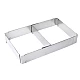 Forma dreptunghiulara pentru tort reglabila de 28 - 53 cm H-8CM Forma dreptunghiulara pentru tort reglabila de 28 - 53 cm H-8CM