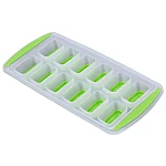 Forma pentru gheata reutilizabila din plastic verde