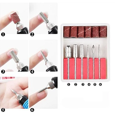 Freza Unghii Roz include 5 pile 5 capete abrazive Viteza Reglabila Semiprofesionala ALIMENTARE USB Freza Unghii Roz include 5 pile 5 capete abrazive Viteza Reglabila Semiprofesionala ALIMENTARE USB
