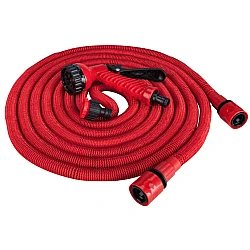 Furtun extensibil SUPER HOSE 22M de gradina Rosu