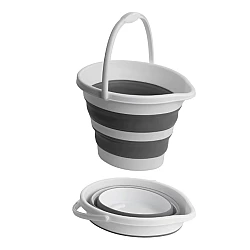 Galeata pliabila din silicon si plastic 10 L