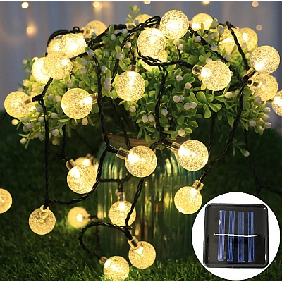 UB Ghirlanda Solara 20 GLOBULETE 2.5m Lumina Calda de Exterior UB Ghirlanda Solara 20 GLOBULETE 2.5m Lumina Calda de Exterior