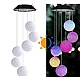 Ghirlanda solara ornamentala cu 6 globuri de cristal / Lampa solara - 6 Glob Ghirlanda solara ornamentala cu 6 globuri de cristal / Lampa solara - 6 Glob