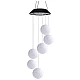 Ghirlanda solara ornamentala cu 6 globuri de cristal / Lampa solara - 6 Glob Ghirlanda solara ornamentala cu 6 globuri de cristal / Lampa solara - 6 Glob
