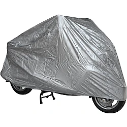 Husa gri metalizat pentru motocicleta S 100X200cm
