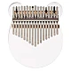 Kalimba Instrument muzical cu 17 note Sticla transparenta model urechi pisica Kalimba Instrument muzical cu 17 note Sticla transparenta model urechi pisica
