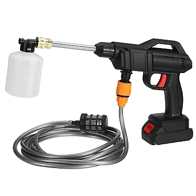 KIT Aparat de spalat cu presiune de 24V cu rezervor pentru detergent KIT Aparat de spalat cu presiune de 24V cu rezervor pentru detergent