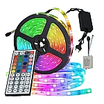 Kit Bandă RGB 5M 280 LED cu telecomanda mare si functii multiple 