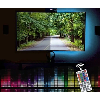 Kit Bandă RGB 5M 280 LED cu telecomanda mare si functii multiple Kit Bandă RGB 5M 280 LED cu telecomanda mare si functii multiple