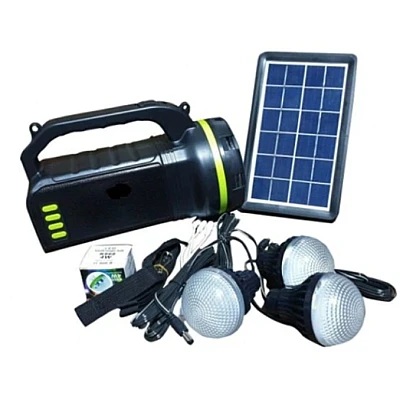 Kit Solar GDLite GD-2000A cu 3 becuri incluse, boxa cu Bluetooth si Radio Kit Solar GDLite GD-2000A cu 3 becuri incluse, boxa cu Bluetooth si Radio