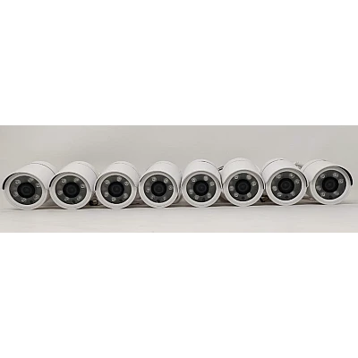 Kit de supraveghere JORTAN cu 8 camere CCTV AHD 1080P Kit de supraveghere JORTAN cu 8 camere CCTV AHD 1080P
