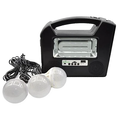 Kit panou solar CCLAMP CL-26 CU Radio si player mp3 Kit panou solar CCLAMP CL-26 CU Radio si player mp3