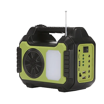 Kit solar GD-8071 dotat cu dispozitive USB cu 4 becuri si Radio Kit solar GD-8071 dotat cu dispozitive USB cu 4 becuri si Radio