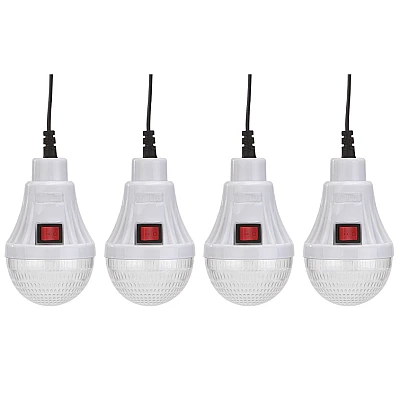 Kit solar GD-8071 dotat cu dispozitive USB cu 4 becuri si Radio Kit solar GD-8071 dotat cu dispozitive USB cu 4 becuri si Radio
