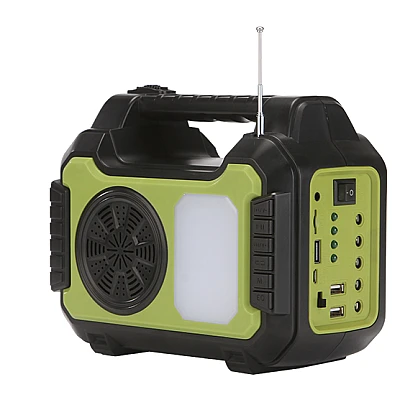 Kit solar GD-8071 dotat cu dispozitive USB cu 4 becuri si Radio Kit solar GD-8071 dotat cu dispozitive USB cu 4 becuri si Radio