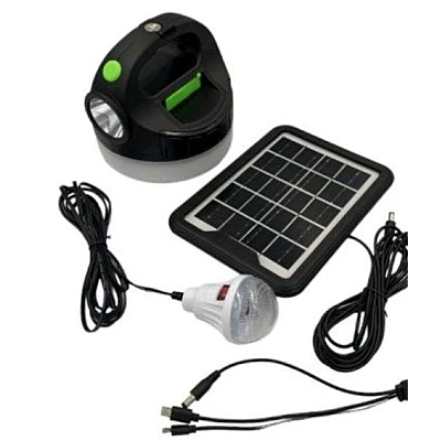 Kit solar GDPlus GD-P20 (P70) cu lampa multifunctionala Kit solar GDPlus GD-P20 (P70) cu lampa multifunctionala