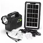 Kit solar GDPlus GD-P30 cu 3 becuri