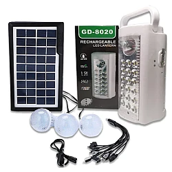 Kit solar de iluminat GDLite GD-8020