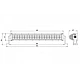 Bara Led 120W Auto 40 LED Drept Proiector Ajustabil Bara Led 120W Auto 40 LED Drept Proiector Ajustabil