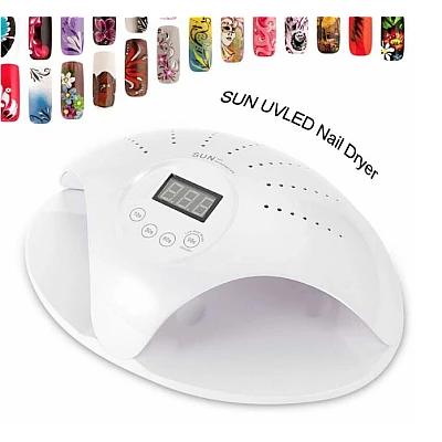 Lampa Dubla LED UV Profesionala SUN 669 pentru Manichiura 48W cu Timer Lampa Dubla LED UV Profesionala SUN 669 pentru Manichiura 48W cu Timer