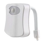 Lampa LED RGB pentru toaleta cu 8 culori senzor miscare