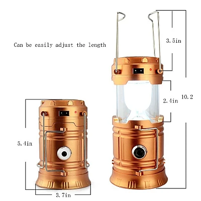 Lampa SH-5800T pentru camping cu incarcare solara