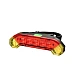 Lampa Stop bicicleta QX-W03 7 LED-uri Rosu-Galben Lampa Stop bicicleta QX-W03 7 LED-uri Rosu-Galben