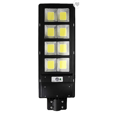 Lampa Stradala 400W Led COB 8 Casete individuale Cu Panou solar Senzor de Lumina Telecomanda Lampa Stradala 400W Led COB 8 Casete individuale Cu Panou solar Senzor de Lumina Telecomanda