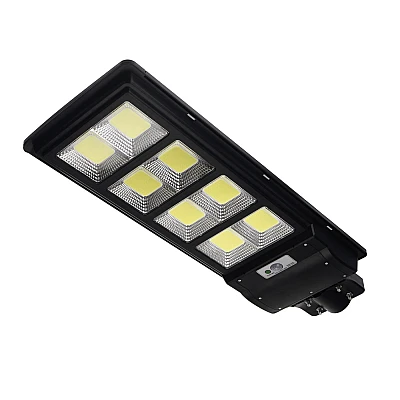 Lampa Stradala 400W Led COB 8 Casete individuale Cu Panou solar Senzor de Lumina Telecomanda Lampa Stradala 400W Led COB 8 Casete individuale Cu Panou solar Senzor de Lumina Telecomanda