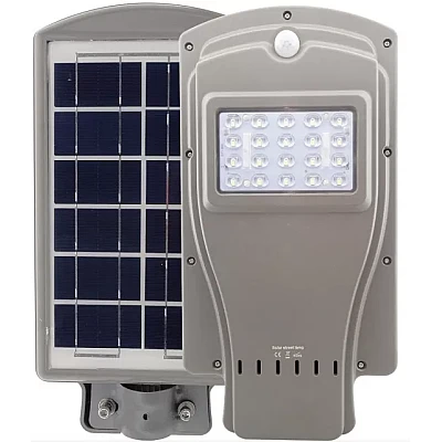 Lampa Stradala SMART LED 20W Cu Panou Solar Lampa Stradala SMART LED 20W Cu Panou Solar