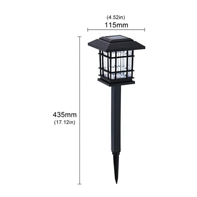 Lampa X17 solara decorativa pentru gradina XL Lampa X17 solara decorativa pentru gradina XL