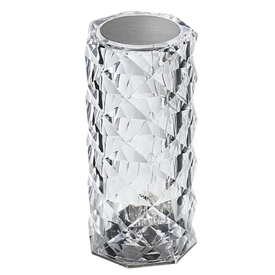 UB Lampa de masa decorativa cu LED tip "Crystal" ALB CALD UB Lampa de masa decorativa cu LED tip "Crystal" ALB CALD