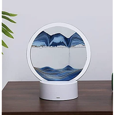UB Lampa decorativa MOV tip clepsidra nisipuri miscatoare UB Lampa decorativa MOV tip clepsidra nisipuri miscatoare