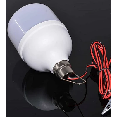 UB Lampa in forma de bec 12V cu LED putere 18W alimentare cu clesti UB Lampa in forma de bec 12V cu LED putere 18W alimentare cu clesti