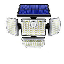 Lampa solara 292 LED cu 4 casete si senzor miscare