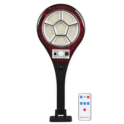 Lampa solara 8023C cu telecomanda 107 LED 20W Lampa solara 8023C cu telecomanda 107 LED 20W