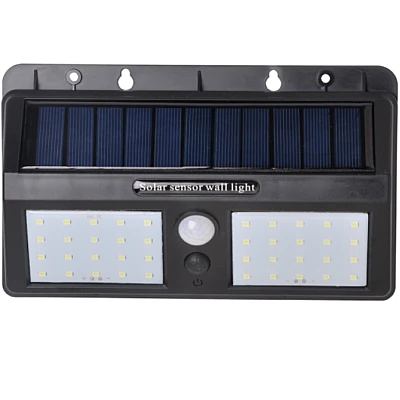 Lampa solara XF 6029 2 x 20 LED cu senzor de miscare si lumina Lampa solara XF 6029 2 x 20 LED cu senzor de miscare si lumina