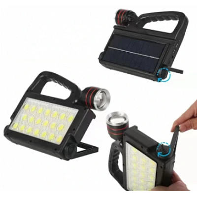 Lampa solară XG-152 de lucru 152 LED 6 moduri Iluminare cu stativ si lanterna Lampa solară XG-152 de lucru 152 LED 6 moduri Iluminare cu stativ si lanterna