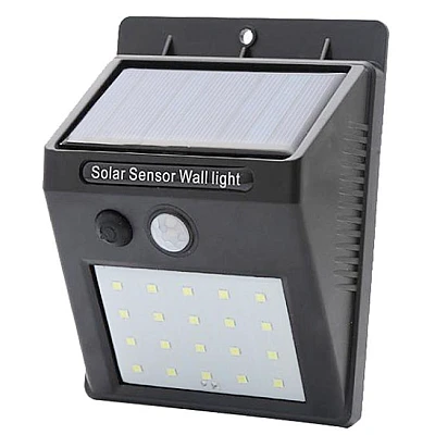 Lampa solara cu 30 de LED-uri si senzor de miscare- JY6009 Lampa solara cu 30 de LED-uri si senzor de miscare- JY6009