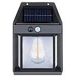 Lampa solara de perete LED cu senzor de miscare fara fir 3W Coba