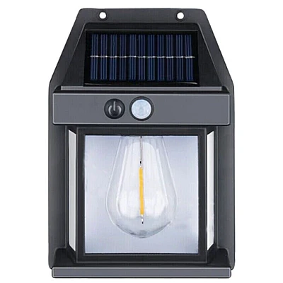 Lampa solara de perete LED cu senzor de miscare fara fir 3W Coba Lampa solara de perete LED cu senzor de miscare fara fir 3W Coba