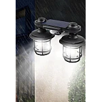 Lampa solara dubla 192 LED cu senzor miscare telecomanda si suport 30W cod JD 2216A Lampa solara dubla 192 LED cu senzor miscare telecomanda si suport 30W cod JD 2216A
