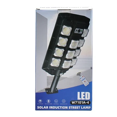 Lampa solara stradala SMD 286 LED W7101A-4 Lampa solara stradala SMD 286 LED W7101A-4