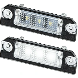 Lampi numar LED VW Golf 4 5 6 7 Lupo Passat CC 2008-2012 Passat 4D Passat cc 09 New Beettle/Cabrio Polo/Derby Phaenton EOS cu Canbus